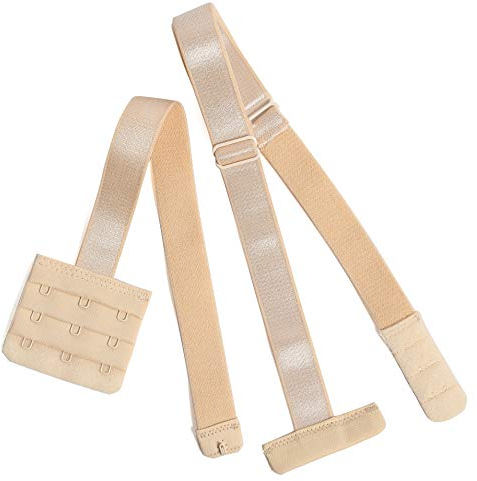 YARBAR Low Back Bra Converter 3 Hook Bra Strap Extender for Women Lady Backless Dress