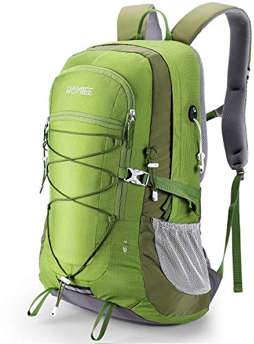 HOMIEE Wanderrucksack 45L, Herren Damen Wasserdichter Rucksack Trekkingrucksack Reiserucksack, Outdoorrucksack mit Reflexstreifen Für Wandern, Radfahren, Klettern, Bergsteigen und Reisen Sport