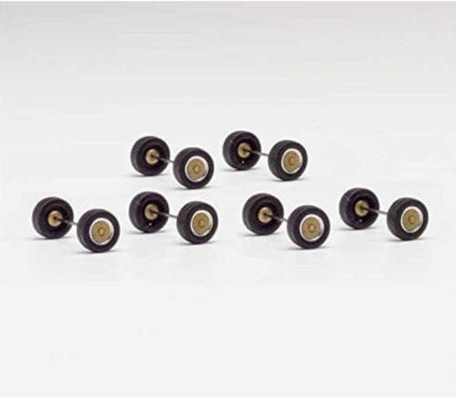herpa 054102 – BBS Rennsportfelgen, Reifen für 3 PKW, Modellsammlung, Miniaturmodelle, Kleinmodell, Sammler, Bastler, Detailgetreu, Kunststoff, Zubehör, Zweiteilig, Mehrfarbig - Maßstab 1:87