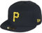 New Era Pittsburgh Pirates MLB Cap 59Fifty Basecap Baseball Kappe Schwarz - 7 3/8-59cm (L)