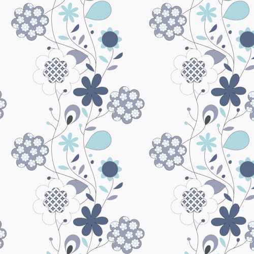 Theraline Bezug für Stillkissen 190cm Blumenranken, beidseitig Design 174 | 510017401