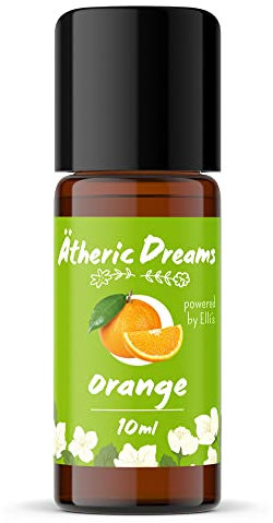 Ätheric Dreams | Orange | Reines ätherisches Öl | 100% Naturrein für Aromatherapie, Massage & mehr | Für Duft Diffusor, Badezusätze & Co | 10ml