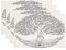 Batmerry Simple Strokes of Trees Placemats,Balck and White Oak Tree of Life Washable Linen Table Mats for Kitchen Table Double Insulation Decor Dining Set Indoor Outdoor 12X18 In Set of 4