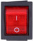 10 Interruptores Basculantes KCD4 de 15A/250V, Luz Roja de Encendido/Apagado, 6 Pines, Interruptor Basculante de Barco de 2 Niveles a Presión