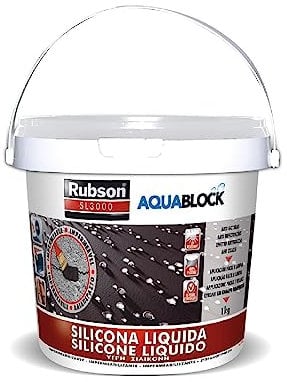 La zappa Silicone liquido SL3000 Aqua Block altamente impermeabile 1 kg bianco