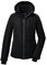 killtec Damen Skijacke/Funktionsjacke in Daunenoptik mit abzippbarer Kapuze und Schneefang KSW 309 WMN SKI QLTD JCKT, schwarz, 50, 42037-000