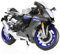 Risopen 1/12 Moto Jouet Compatible pour Yamaha Mini Métal Die-Cast Moto Modèle Collection Cadeau Hommes Enfants Garçons