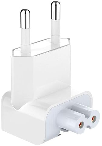 CABLEPELADO Adaptador Corriente para Fuentes de alimentación Compatible con Apple, Reemplazo para Adaptador de Corriente Compatible con Macbook, iPhone, iPad, Conexión Europea, Blanco