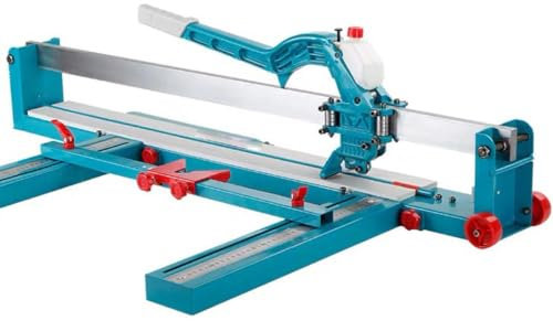 Professional Tile Cutter 25-1200mm Manual Tile Cutter with Rollers, Foldable and Easy to Transport Positioning and Precise Laser Cutting Tile Cúter,1200mm