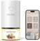 SenseFlow Aroma Diffuser für Ätherische Öle Smart WiFi SF101S, Wasserloser Ultraschall Duftstecker Raumduft, 100% pflanzlich Lufterfrischer, 120-Tage Aroma für Zuhause bis zu 100 m²- Jasminbeerenblüte