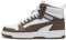 PUMA Unisex Rebound V6 Sneaker, Weiße Flache Bronze, 44.5 EU