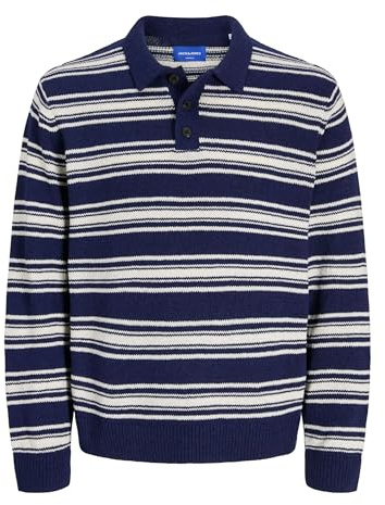 JACK & JONES Jorcambridge Knit Stripe Polo