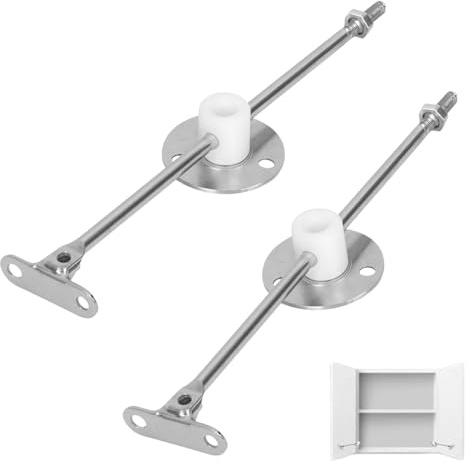 2 Pcs Carbinet Stay Flap Lid Drop, Kitchen Doors Replacement, Down Hinges Lid Support Hinge Drop Flap Stay Hinge for Cupboard Wardrobe Cabinets Furniture Door Hinges
