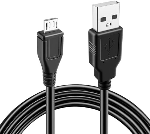 Supecesorio Câble de Charge pour Manette PS4, 300CM Charge Rapid Câble Micro USB pour PS4 Slim/Pro, One S/X Manette, Tablettes, Liseuses, Kindle, Câble de Charge, Play & Charge, Long et Résistant