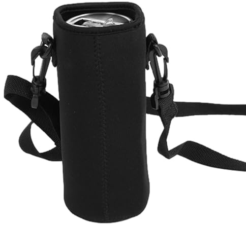 Porte-bouteille D'eau – Pochette Isolée, Sangle De Transport Réglable, Manchon De Bouteille En Néoprène Durable, Étui D'hydratation Léger | Ajustement Universel Pour Les Voyages, La Randonnée, Les