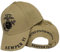 U.S Marine USMC Semper Fi Logo Adler Embridered Cap Hat Beige, Beige, Einheitsgröße
