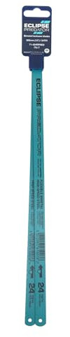 Eclipse Professional Tools 71-424RPRED Predator Bimetal 24 TPI Hacksaw Blade Twin Pack