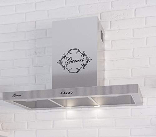 Gurari 461 IS Hotte aspirante murale 90 cm •1000m³/h•Hotte murale Luxe fabricant Gurari • 3 vitesses •1000m³/h •LED •Hotte• inox •Recirculation possible