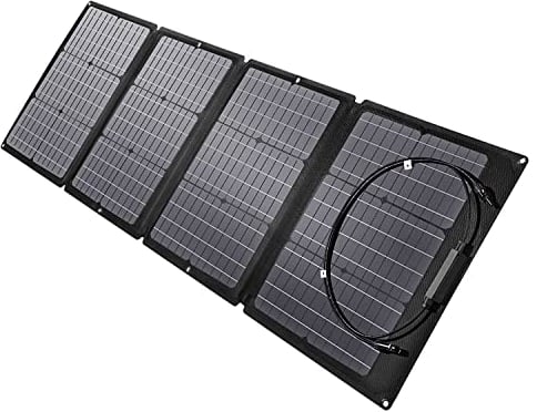 ECOFLOW 110W Solar Panel, Solarpanels Faltbar Solarmodul für Delta & RIVER Serie Tragbare Powerstation, Photovoltaik Modul Solaranlage für Outdoor Garten Balkon Wohnwagen Camping
