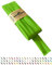 Sandras-Bastelladen Oaki Doki Schrägband/Einfassband Tricot de Luxe Jersey gefalzt 3m x 20mm 449-Saftgrün