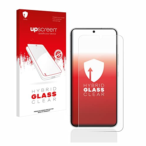 upscreen Schutzglas für Samsung Galaxy S22 5G | Transparenter Displayschutz Made in Germany Klare 9H Schutzfolie Glas-Folie Montage-Set Anti-Fingerprint