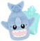 Meetory Hot Water Bottle with Cover, 1L PVC Hot Water Bag, Large Hot Water Bottle for Neck, Shoulder, Back Pain Relief and Hand Feet Warmer, Menstrual Cramps, Hot Compress and Cold Therapy