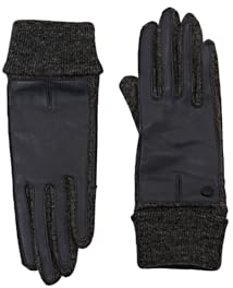 ESPRIT Damen 103EA1R302 Winter-Handschuhe, 010/ANTHRACITE, S