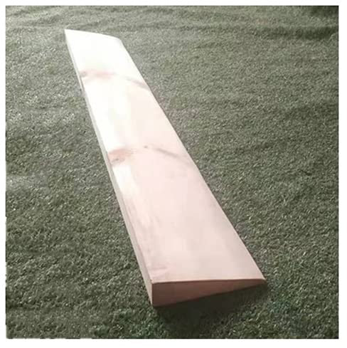 Holzschwellenrampen Für Türöffnungen - Kehrmaschinen-Klettermatte - Gehhilfe-/Rollstuhlrampen - Motorrad-/Auto-Übergangsrampe (Farbe : Natural, Größe : 30x8x1.5cm)