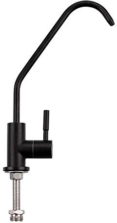 s 1/4 '' Osmose Trinkwasserfilter Küche Schwarz Edelstahl 360 ° Rotation Direkt Trinkwasser Reiner Wasserhahn-B Efficency