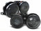 Doppel Scheinwerfer Set für BMW E30 09/1987-06/1994 schwarz mit Fadenkreuz