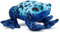 Zappi Co Peluche 100% Recyclée Grenouille Dendrobate Bleue (15cm de Largeur) Collection d'animaux Doux, Câlins et Écologiques pour Nouveau-né Premier Enfant