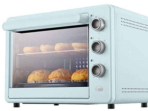 Mini-Elektrobackofen, Back-Multifunktionsautomatischer Obsttrockner, Kleiner Backofen, Mit Backblechgrill, 32 L Nützlich