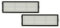 vhbw 2X HEPA-Filter mit Rahmen kompatibel mit Dreame D9, F9 Saugroboter - Luftfilter, 15 x 5 x 1,4 cm