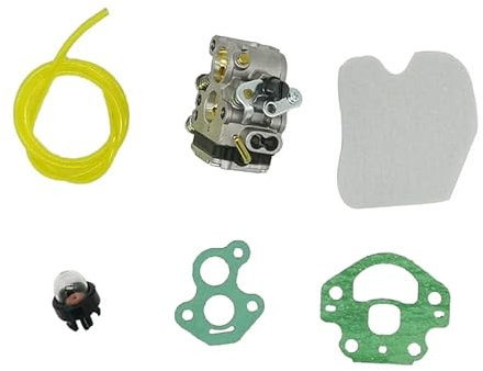 TENREV Kit de Tubo de Combustible de Bombilla de Filtro de Aire de carburador for Piezas de Repuesto de Motosierra M-CC-ul-lo-ch CS380 CS340 CS 340 380 Accesorios de Repuesto para cortacésped