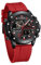 BY BENYAR Herren Multifunktions Sport Wasserdicht Analog-Digital Quarz Uhren Casual Dual Time Super Bright Backlight Mode Militär Armbanduhr für Männer (Rot)