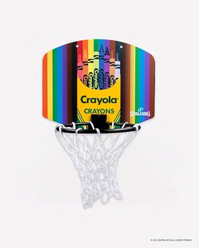 Spalding X Crayola Micro-Mini-Basketball-Set