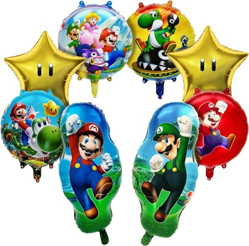 Luftballons Geburtstag, Folienballon Party Deko, Kindergeburtstag Ballon Set, Helium Ballons Geburtstag, Party Decorations Kit, Kinder Geburtstag Party Deko, Kinder Party Deko fur Mädchen Junge