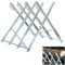 CDZHLTG Sawhorse Heavy Duty Metal Saw Horse Folding Serrated Edge Saw Horse Galvanised Metal Workbench Timber Cutting Chainsaw Holder 150 kg Capacity
