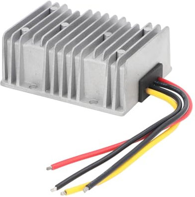 DC to DC Boost Converter, 12V 24V Step Up to 48V 10A 480W Voltage Regulator Module, Waterproof Power Adapter Voltage Booster for Vehicle, Security System, LED Strip
