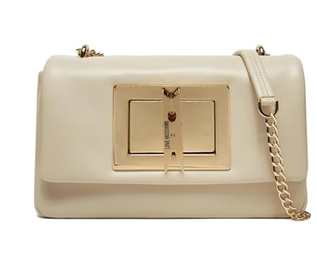 MOSCHINO Borsa donna Love spalla/tracolla in ecopelle nero BS25MO47 JC4164PP1MLM0000