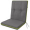 Doppler Luxus Niederlehner Auflage Active 2123, 100 x 50 x 6 cm, grau