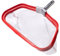 DABOVIN Profesional RecogeHojas Piscina,Carga Pesado Rastrillo para Estanque con Marco de Aluminio,Bolsa de Red de Nailon Anti Desgarro para Recoge Hojas Mojado Ramas,Pool Rake Skimmer Net