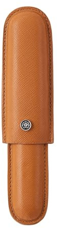 Cross AC312-2 Klassisches Lederetui für einen einzelnen Stift, echtes Leder, Mokka