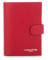 Lancaster | Smooth - Portefeuille Refente de Cuir de Vachette Lisse Rouge