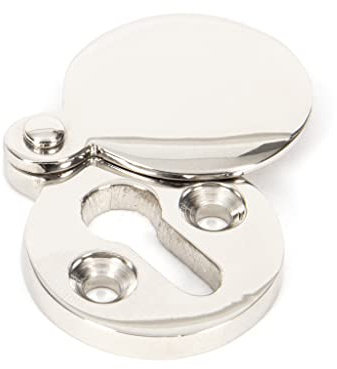 From The Anvil Polished Nickel 30mm Round Escutcheon