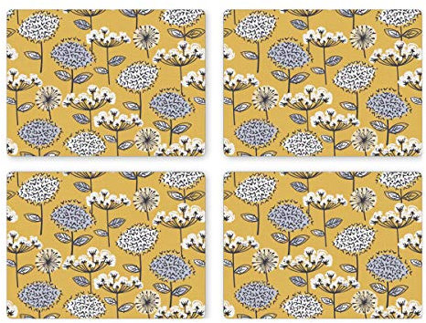 Cooksmart Retro Meadow Pack of 4 Table Place Mats