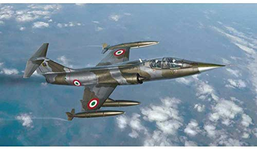 ITALERI 2509S - 1:32 TF-104G , Modellbau, Bausatz, Standmodellbau, Basteln, Hobby, Kleben, Plastikbausatz, detailgetreu