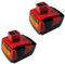 2X Premium Li-Ion Akku, 14,4V 3000mAh ersetzt Hilti B144 B-144 für Hilti SID 144-A SID144 A SIW 144-A SIW144-A CPC 14.4 V