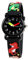 Orologio da polso al quarzo impermeabile per bambini con cartone animato, orologio da polso per bambini con cinturino regolabile in PVC Orologio didattico di apprendimento Accessori(Dinosauro)