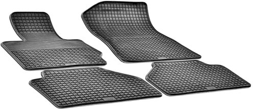 WALSER DirtGuard Gummi Fussmatten Auto für BMW X3 (F25) 09/2010-08/2017, BMW X4 (F26) 05/2013-03/2018, 100% passgenaue Auto Fußmatten, robuste Universal Fußmatte Auto, Gummimatten Auto